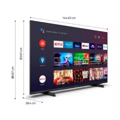 PHILIPS - Televisor 65 Android 4K Ultra HD Smart TV 65PUD7406