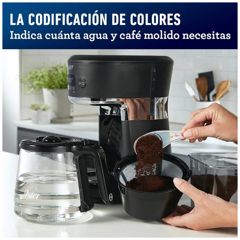 Cafetera Oster 12 Tazas Programable