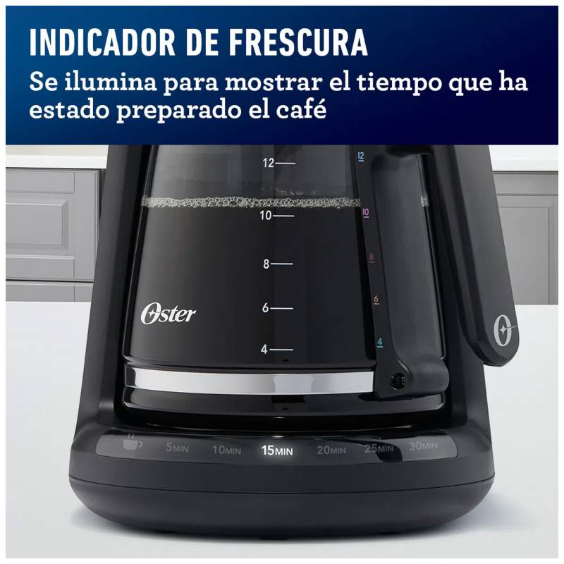 Cafetera Oster 12 Tazas Programable