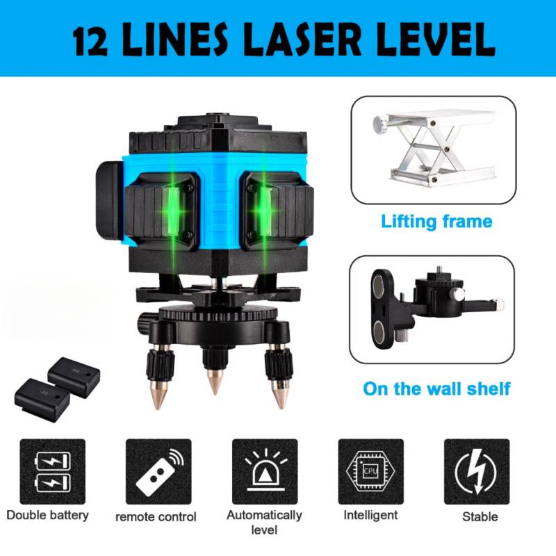 Nivel Laser Autonivelante 16 Líneas 360 Grados XTD. XTD