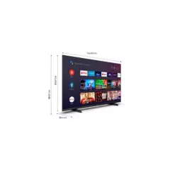PHILIPS - SMART TV PHILIPS LED NEGRO ANDROID TV 65PUD7406 4K UHD BLUETOOTH