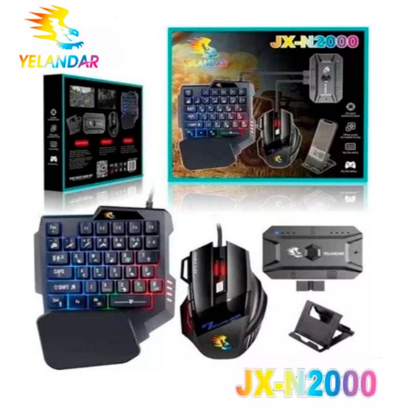 Set gamer teclado + mouse Yelander JX-KT – Importadora Tecnotrade
