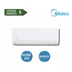 MIDEA - AIRE ACONDICIONADO INVERTER 24000 BTU MIDEA DE CON 3 AÑOS DE GARANTIA
