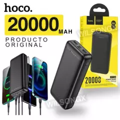 HOCO - Power Bank Carga Rápida 20000 mAh Cargador Portatil USB Hoco