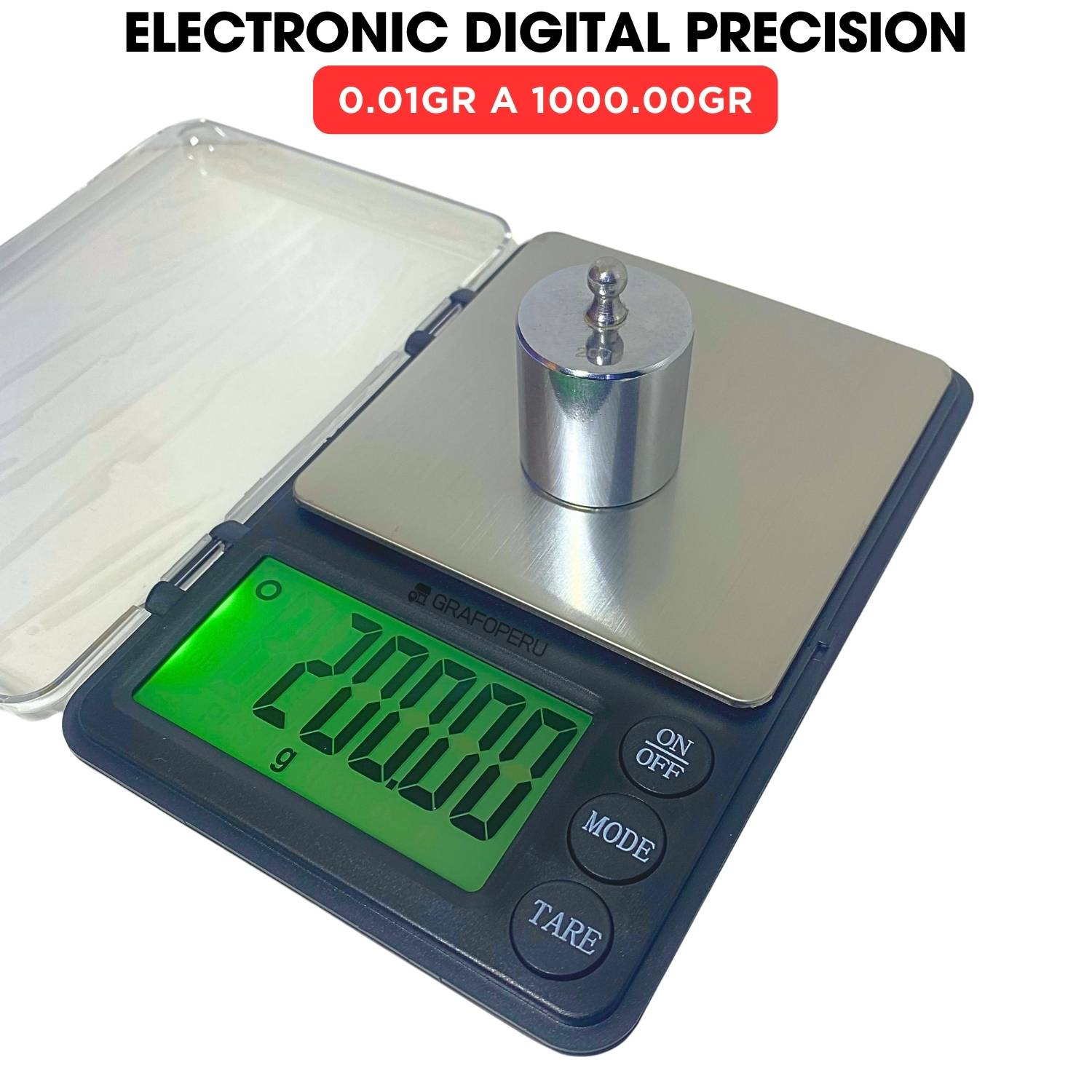Balanza Precision 500 G Analitica Electronica Pesa Digital Cocina  Laboratorio