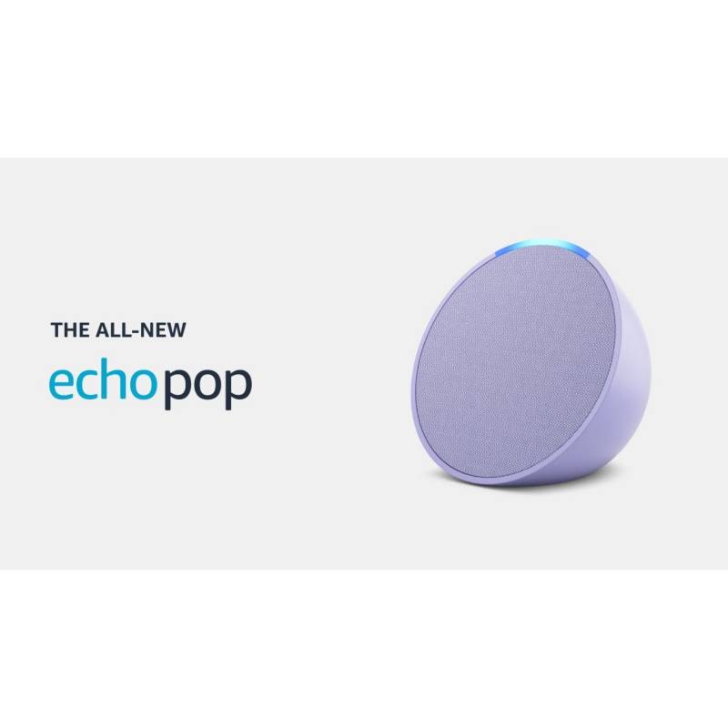 Parlante Altavoz Inteligente Echo Pop Con Alexa 