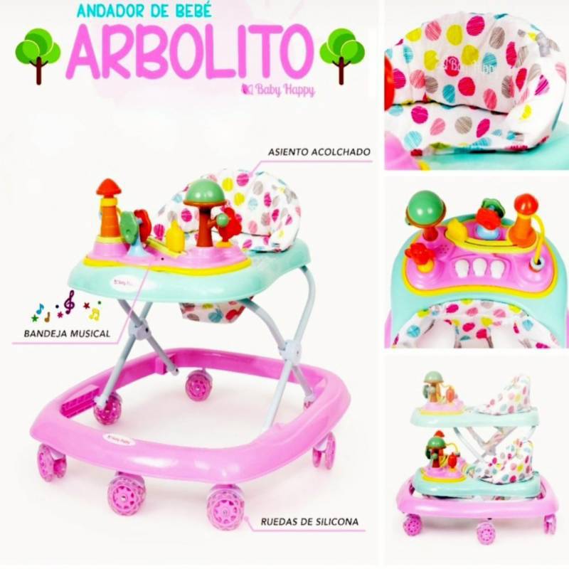Andador para Bebe Musical Baby Happy Arbolito
