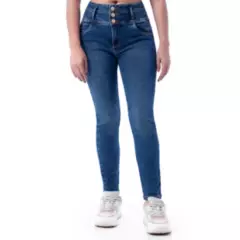 SQUEEZE - Pantalon Moda Denim Stretch Kaisin Mujer