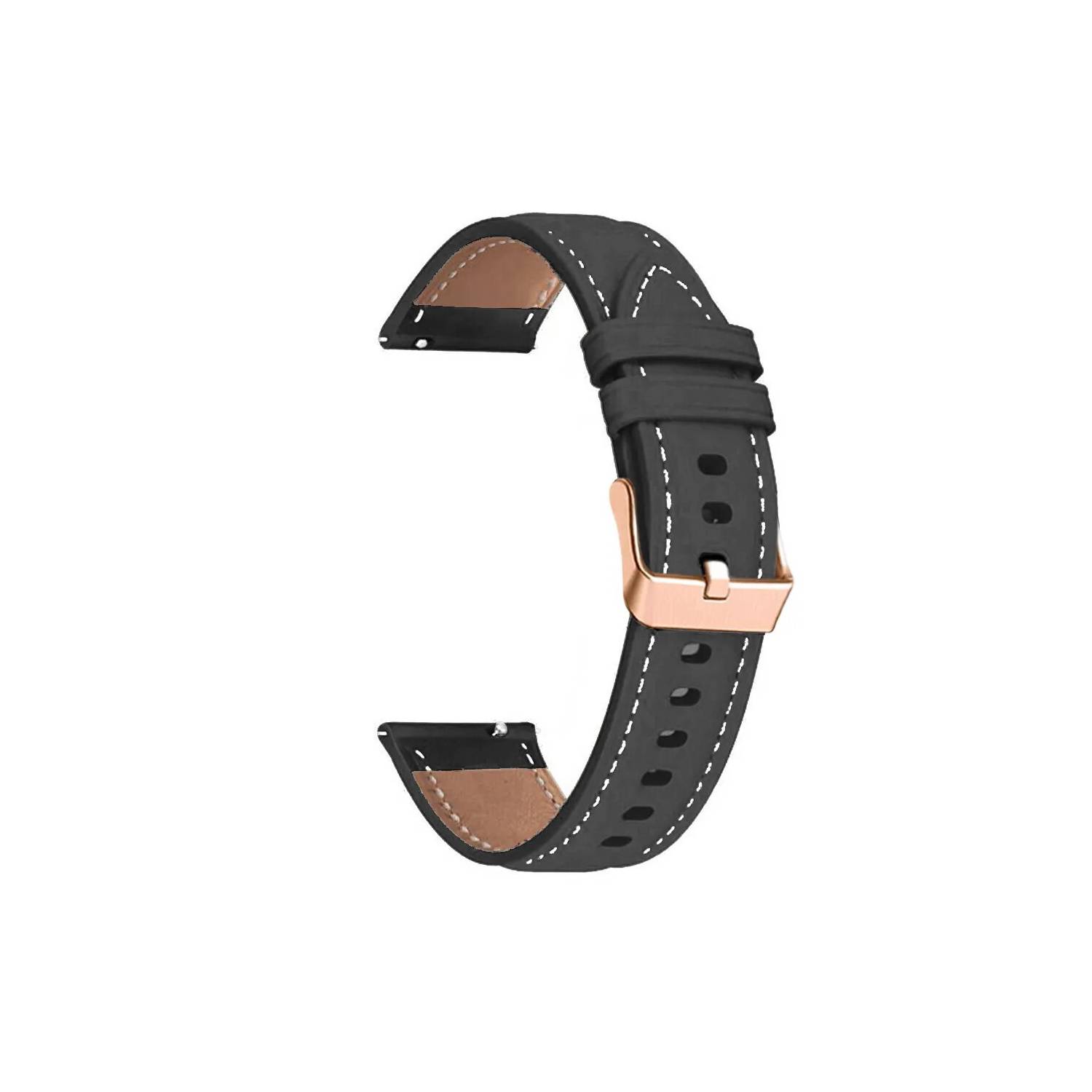 Correa Cuero para Samsung Galaxy Watch 6 / 6 Classic - Negro GENERICO