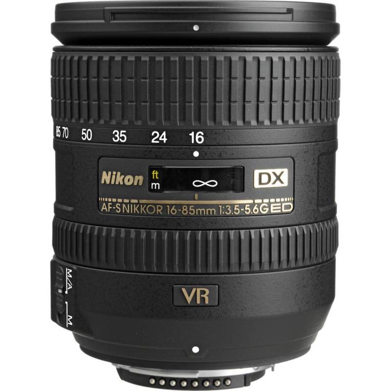 Nikon AF-S DX NIKKOR 16-85mm f35-56G ED VR Lente - Negro NIKON ...