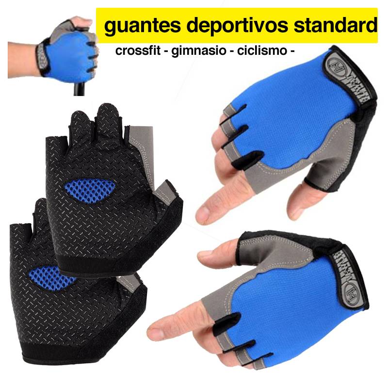 Guantes Gym Deporte Gimnasio Mujer Hombre Crossfit GENERICO