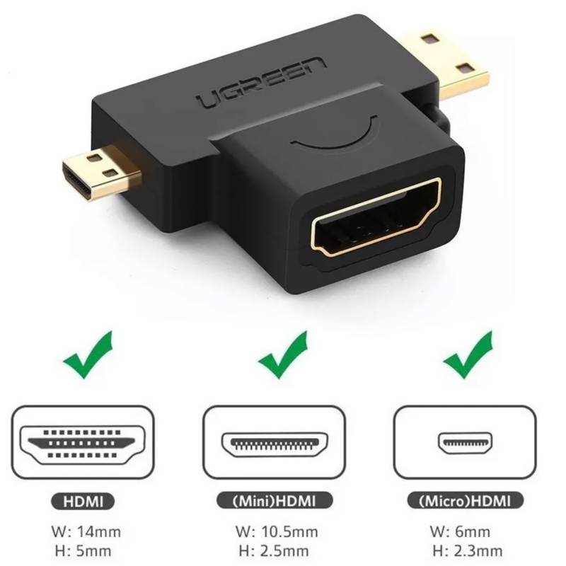 UGREEN Micro HDMI a HDMI Cable Adaptador 4K 60Hz Ecuador