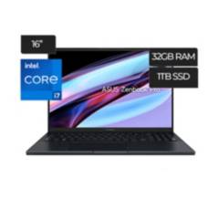 Laptop Asus Zenbook Pro Intel Core i7-12650H - NVIDIA GeForce RTX 3070 Ti 8GB 16"