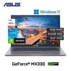 Laptop Asus Core i5-1135G7 8GB Ram 512GB SSD 15 6 FHD X515EP-EJ665W Gris