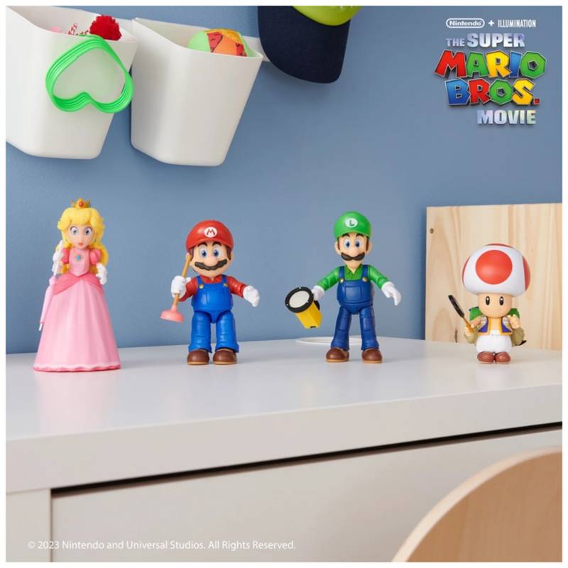 Super Mario o filme Super Mario Bros 13cm JAKKS PACÍFICO figura