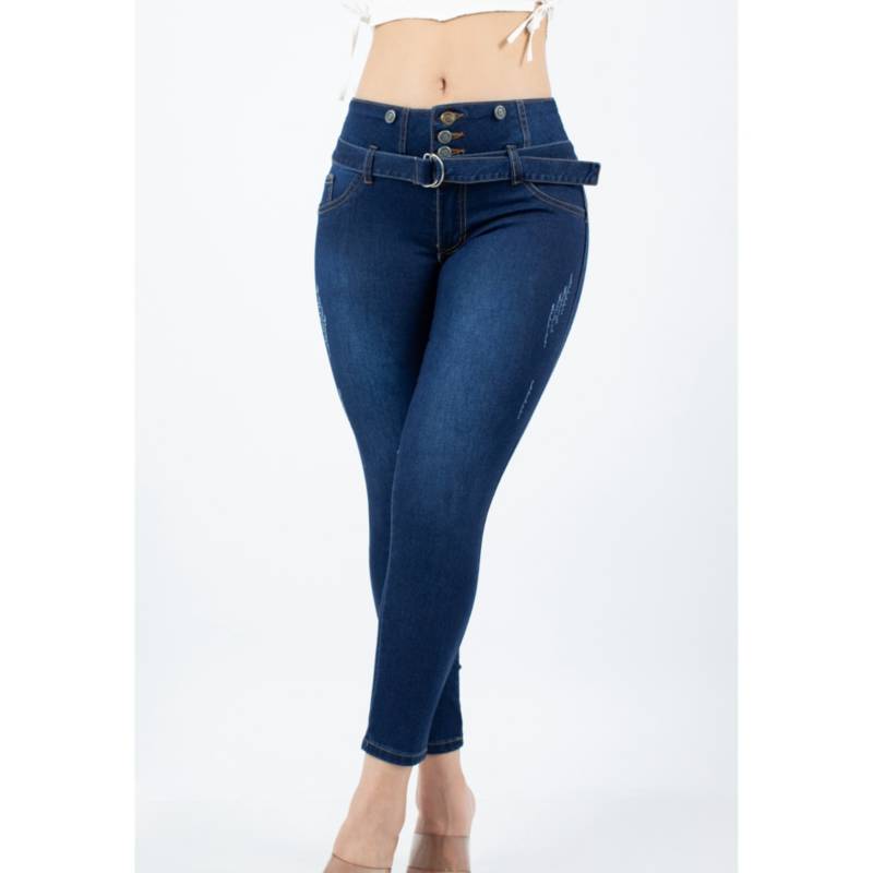 Jean skinny con faja interna de PowerSlim – Mercy Asesoría Imagen y Moda