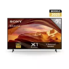 SONY - Sony TV 75X77L  4K UHD  HDR  Smart TV Google TV
