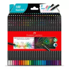 FABER-CASTELL - Colores SuperSoft x 100