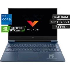 Laptop Gamer HP Victus de 161 tarjeta gráfica GeForce RTX 3050 procesador Intel Core i7