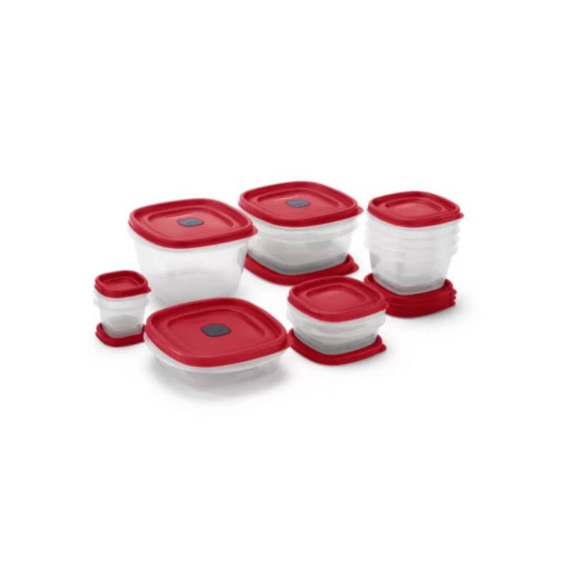 Set Hermeticos Rubbermaid Easy Find Lids 24 Piezas RUBBERMAID