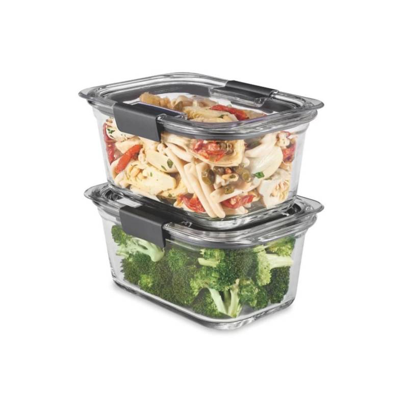  Rubbermaid Brilliance Contenedores de vidrio de 3.2