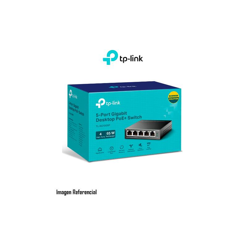 TP-Link TL-SG1005P - 5 Puertos Gigabit PoE Switch
