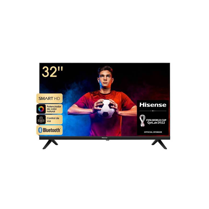 HISENSE - TELEVISOR HISENSE 32"  SMART TV HD 32A4H