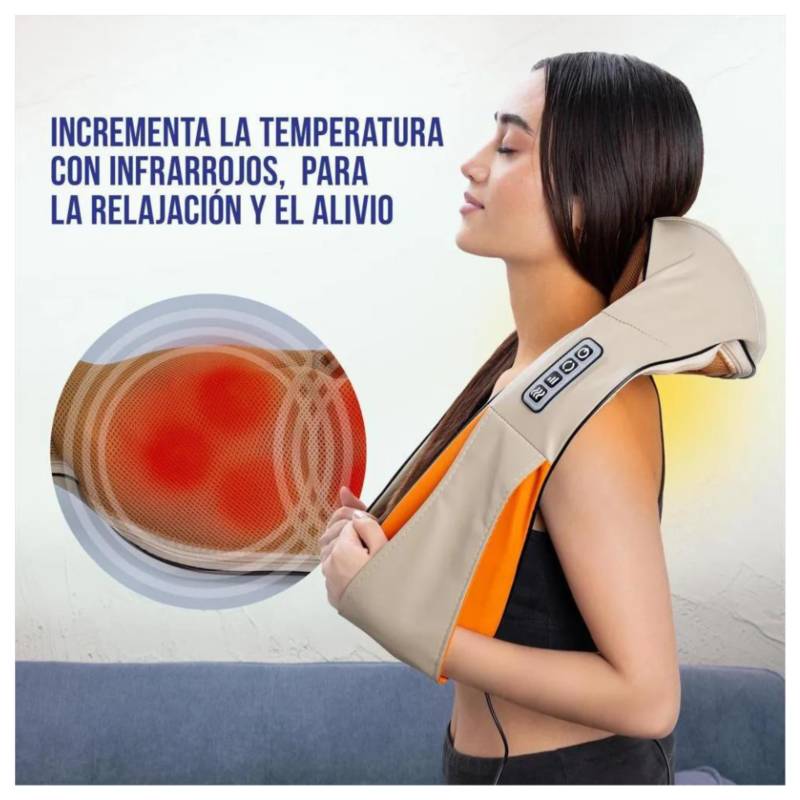 Masajeador de Cuello Espalda Cuerpo Infrarrojo GENERICO