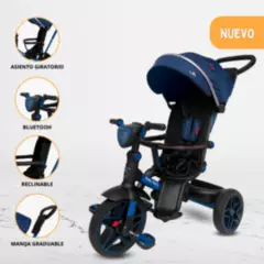 BABY KITS - Triciclo Guiador para Niños «EXPLORER» Blue