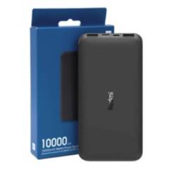 XIAOMI - Batería Externa Xiaomi Redmi Power Bank 10000 Mah Black