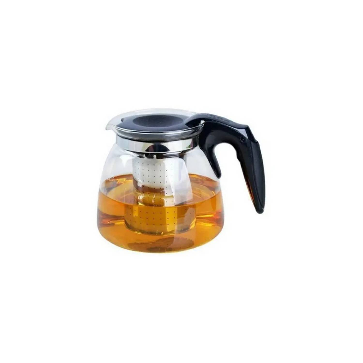 Tetera de vidrio con infusor - Té e infusiones – Lima con Cafeina