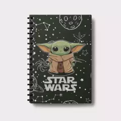 GENERICO - Cuaderno A5 Baby Yoda