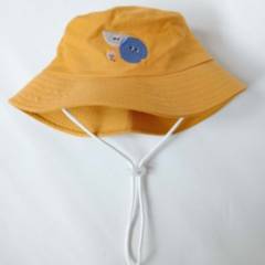INCAHUGS - Gorro Bucket UV para bebé niña niño de 3 meses a 2 años Bordado Formas