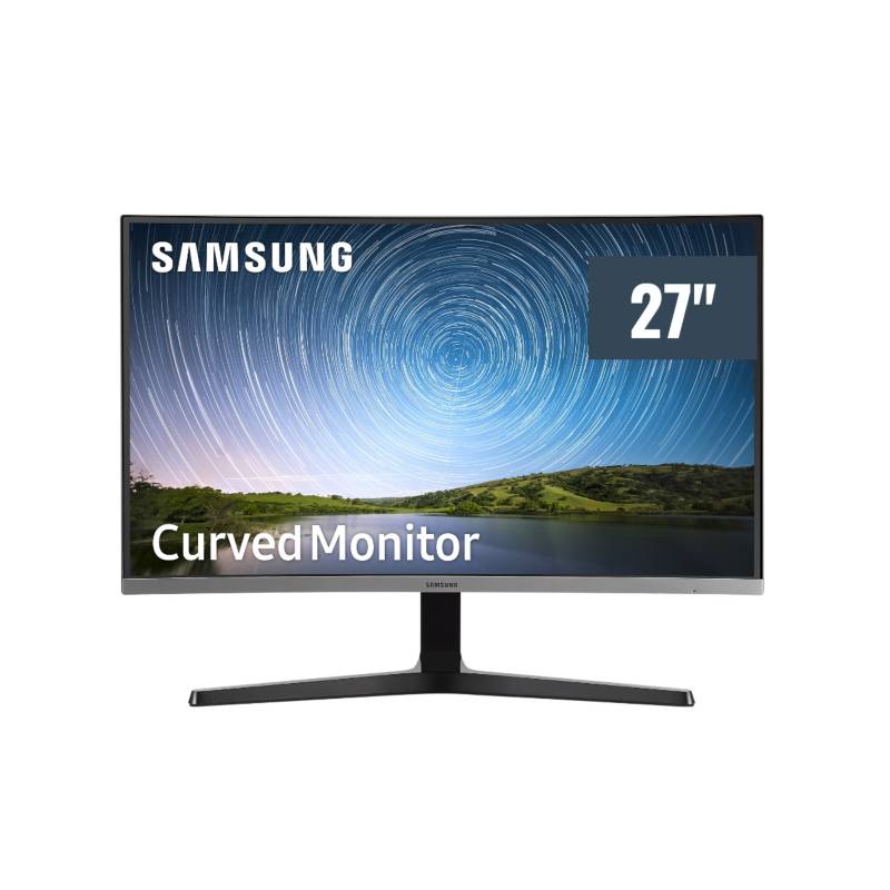 SAMSUNG - Monitor Samsung Curvo 27" LED FHD 1920 x 1080  HDMI VGA Audio