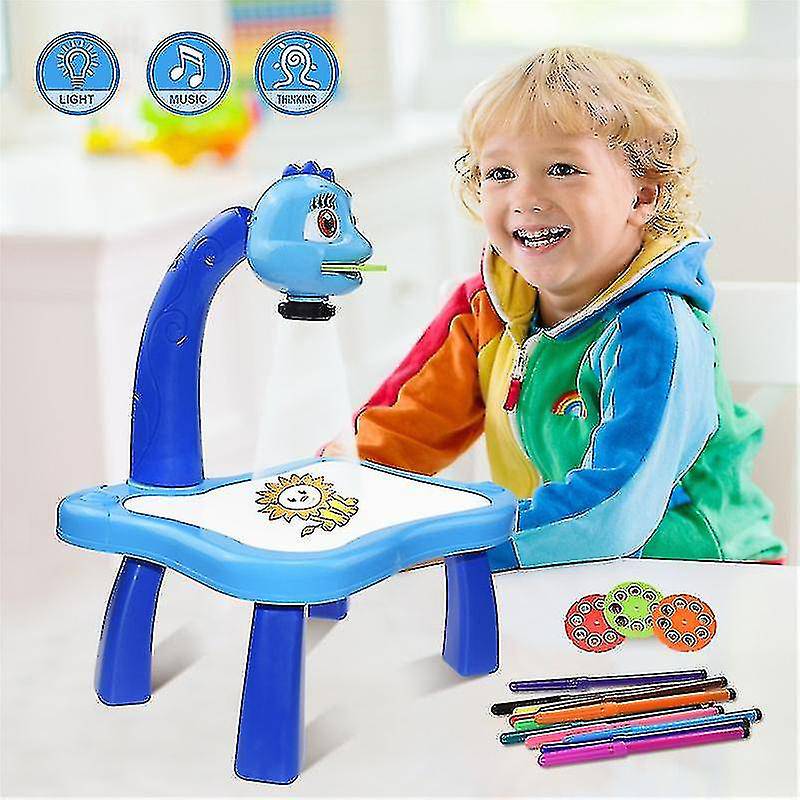  Mesa de proyector de dibujo para niños: juguete