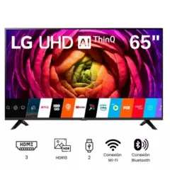 LG - Televisor LG 65 UHD 4K Smart TV THINQ AI 65UR7300PSA  (2023)