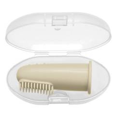 LUCALAND - Cepillo de dientes de silicona para bebé sin BPA