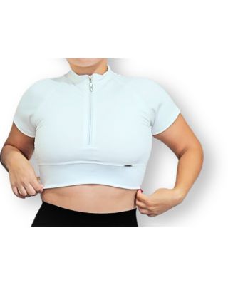 Top manga corta para el gym - Polo deportivo mujer - Ropa gym