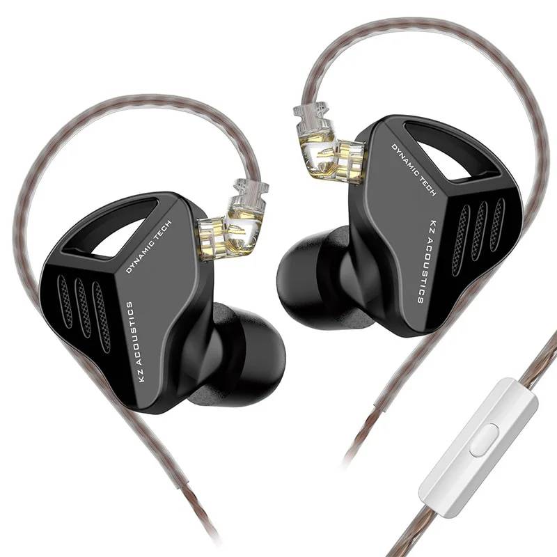 Audífonos in-ear KZ ZSN Pro con mic - Color Gris