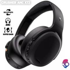 SKULLCANDY - Audifonos Bluetooth 5.2 Crusher ANC XT2 Premium Sound Super Bass