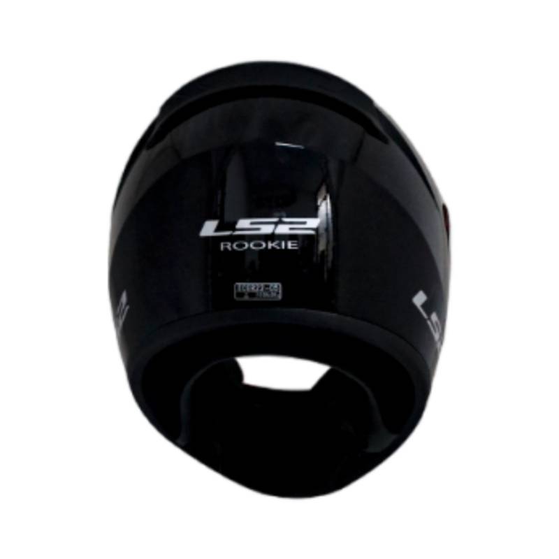 Casco de Moto Para Adulto Unisex LS2 Single Mono FF352 Talla XL Negro  Brilloso