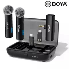 BOYA - Micrófono Boya Boyalink Profesional Multiconexión Universal Dual