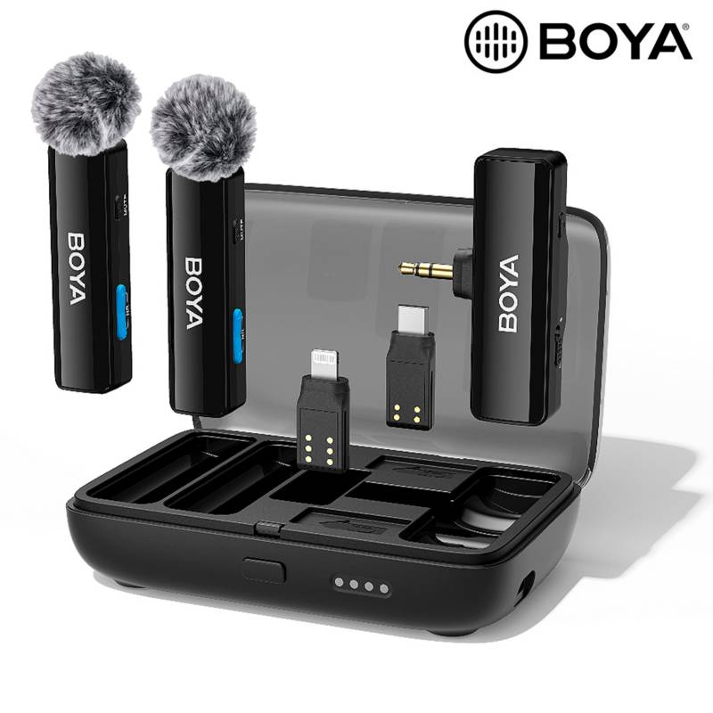 Micrófono Boya Boyalink Profesional Multiconexión Universal Dual BOYA
