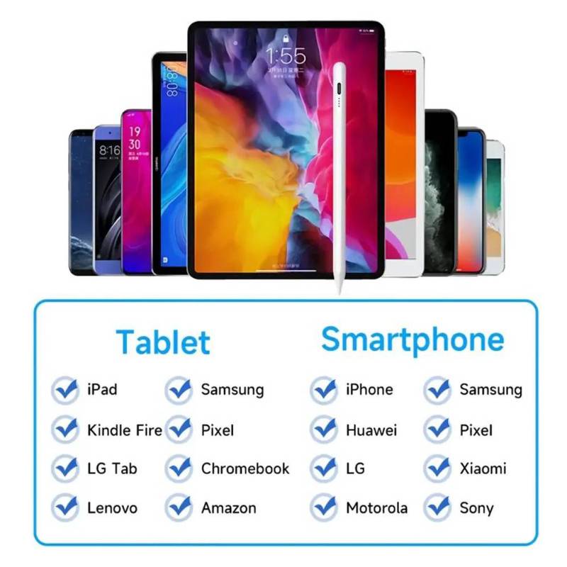 Lapiz Optico Universal Para Tablets Tablet Ipad Ios Android GENERICO