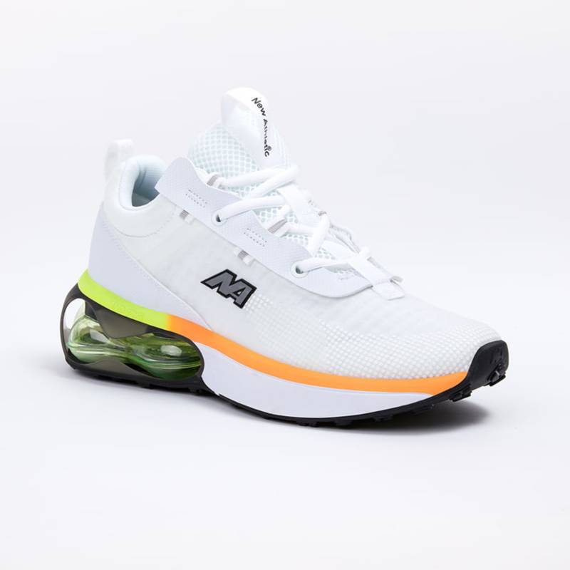 ZAPATILLAS NEW ATHLETIC LIFESTYLE LIFMAXX01 BLANCO VERDE NEON