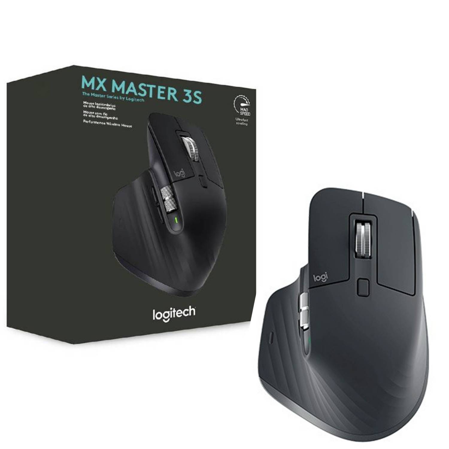 Mouse Logitech Mx Master 3s Inalambrico Recargable 