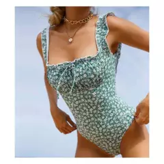 42AROZINA - ropa de bano y bikinis trajes de baño vintage sin espalda para mujer
