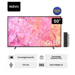 SAMSUNG - Televisor Samsung 50 QLED Smart TV 4K QN50Q60CAGXPE 2023