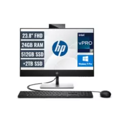 HP - AIO HP ProOne 440 G9 23.8" FHD Intel i7-12700 DDR4 24GB SSD 512GB+SSD2TB, W11Pro