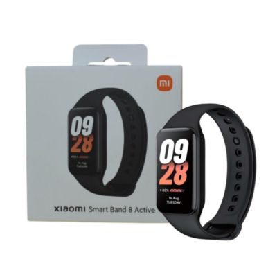Xiaomi Smart Band 8 Active, Smartwatch con Pantalla LCD de 1.47, GPS, 50  Modos Deportivos, Frecuencia Cardíaca, Sueño, SpO2, 5 ATM, hasta 14 días de  Batería, Negro : : Electrónica
